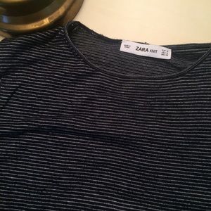 Zara Knit Striped Tee